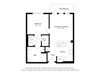 Floor plan image of A3, 1-bedroom apartment